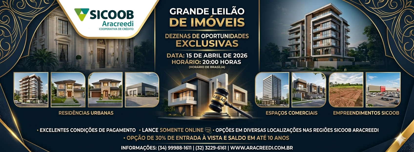 aracredi leilão imoveis